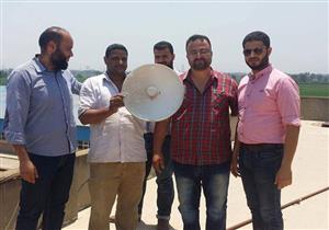 ضبط شبكة إتصالات لاسكلية مخالفة في الدقهلية (صور)