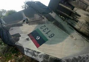 سقوط مقاتلة تابعة لسلاح الجو الليبي جنوب درنة