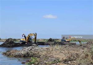 بالفيديو.. "مصراوي​"​ يرصد أعمال تطهير بحيرة المنزلة في بورسعيد​