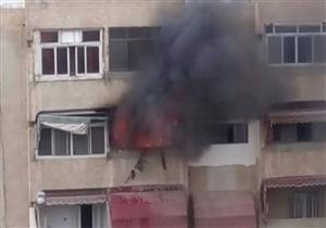 السيطرة على حريق بشقة سكنية بأكتوبر دون إصابات