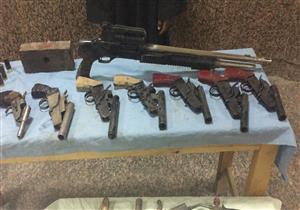 ضبط 23 سلاحا ناريا و37 عنصرا خطرا في حملة أمنية بالمنيا