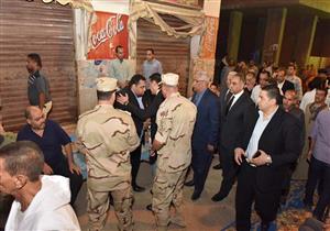 ​محافظ أسيوط ومدير الأمن يقدمان واجب العزاء في النقيب محمد صلاح (صور)