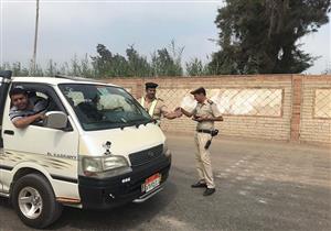 ضبط 102 رخصة وتحرير 50 مخالفة بالشرقية - صور