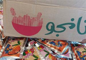 بالصور.. ضبط 20 ألف عبوة عصير أطفال فاسدة في بورسعيد