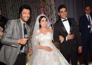 بالصور.. نجوم الفن في زفاف حفيدة محمد الموجي