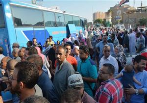 بالصور.. 3 أفواج من حجاج بيت الله الحرام يغادرون سوهاج