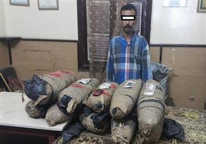 ضبط عاطل بحوزته 25 كيلو بانجو داخل محطة قطارات الزقازيق