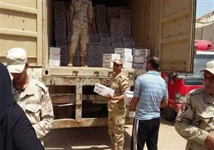 توزيع 8000 كرتونة سلع غذائية مدعمة على المواطنين بمركز منوف بالمنوفية