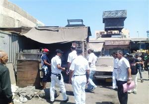 بالصور.. حملة لإزالة الإشغالات والتعديات في بورسعيد