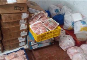 ضبط 2.8 طن دواجن مجهولة المصدر وغير صالحة للاستهلاك في المنوفية