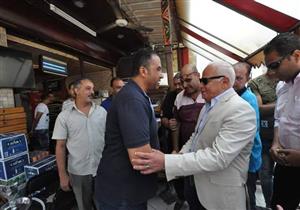 بالصور.. محافظ بورسعيد يشيد بتطوير إحدى المسطحات الخضراء بالجهود الذاتية 