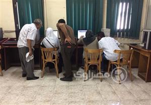 بالصور- إقبال متوسط في أول أيام تسجيل رغبات القبول بجامعة الأزهر