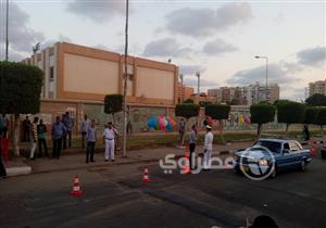 بالصور.. تواجد أمني مكثف بمحيط ساحات صلاة العيد في بورسعيد