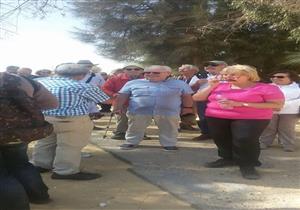 بالصور.. آثار "تونا الجبل" تستقبل وفدين ألماني ومكسيكي