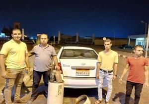 ضبط 16 كيلو بانجو داخل مخزن سري بسيارة أجرة في بورسعيد