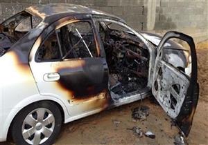 تفحم سيارة ملاكي في فيصل دون إصابات