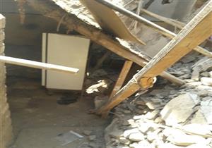 مصرع ربة منزل وإصابة ابنتها في انهيار منزلهما بالشرقية