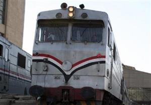 قطار يصطدم بسيارة نقل في المنيا