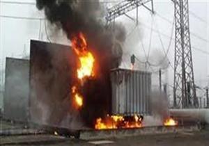 "الكهرباء": استمرار إصلاح محول كهربائي انفجر في الشرقية لإعادة التيار