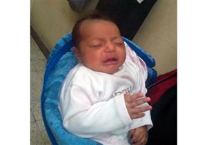 العثور على طفلة رضيعه ملقاة بمحطة مترو وادي حوف