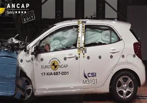 قبل الشراء.. تعرف على نتائج اختبار تصادم كيا بيكانتو 2017 (فيديو)