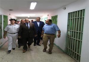 مساعد وزير الداخلية لقطاع السجون يتفقد الأحوال المعيشية والصحية لنزلاء سجن المرج