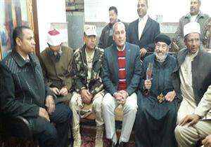 محافظ السويس يتفقد تأمين الكنائس ليلة رأس السنة (صور)