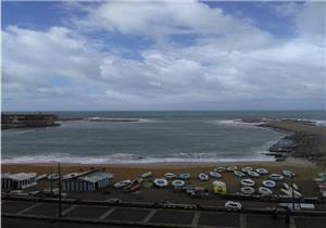 بالصور- أمطار "الفيضة الكبرى" تضرب الإسكندرية