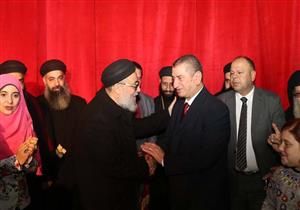 وكيل مطرانية كفر الشيخ يعلن تأييده لترشّح "السيسي" لفترة ثانية - صور