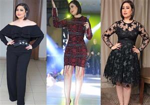 بالصور.. بوسي تكشف عن إطلالاتها في حفلات رأس السنة