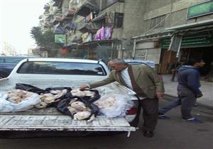 بالصور.. ضبط ربع طن دجاج فاسد بمطعم شهير في بورسعيد