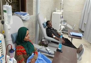 تشغيل أجهزة الغسيل الكلوي الجديدة بالمستشفي الجامعي في أسوان بعد إضراب المرضى