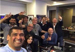 بالصور..  شبكة قنوات mbc تحتفل بإطلاق سراح وليد الإبراهيم