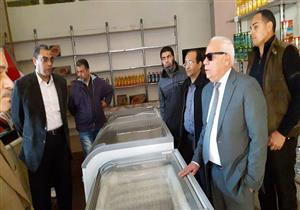 بالصور- محافظ بورسعيد يوجه بإعادة النظر في منظومة الجمعيات الاستهلاكية