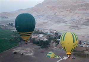 الصحة: 3 مصابين يتلقون العلاج بمستشفى الأقصر بعد سقوط "المنطاد"