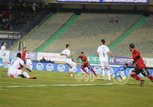 فرحة مؤمن زكريا بهدفه في مرمى الزمالك بالقمة 115