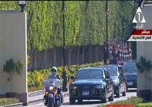 لحظة وصول الرئيس الإريتري قصر الاتحادية..  فيديو