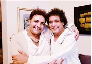  صور ..محمد رحيم يحتفل بعيد ميلاد محمد منير 