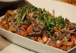 طريقة عمل سلطة الشاورما في المنزل