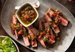 طريقة بسيطة وصحية لتحضير قالب اللحم بالخضروات