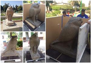 بعد 58 سنة في المطرية.. رمسيس الثاني والإله حورس ينتقلان للمتحف الكبير