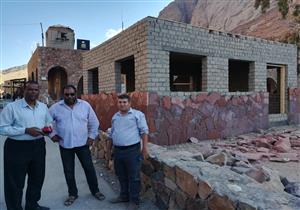 بالصور.. خيمة تسع 250 شخصًا لاستقبال زوار ملتقى السلام العالمي بسانت كاترين