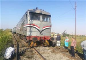 مصرع ربة منزل أثناء عبورها شريط خط السكة الحديد بالقليوبية