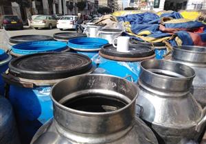 التحفظ على أغذية وألبان فاسدة في بني سويف 