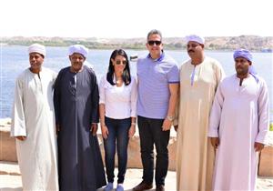 وزيرا السياحة والآثار في جولة تفقدية لعدد من الأماكن الأثرية بأسوان