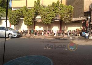 المقاهي تحتل بحر يوسف بالفيوم.. و"المدينة": "نحرر محاضر بالإشغالات" (صور)