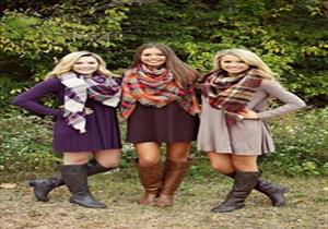 أحدث صيحات "الشال" هذا الخريف 