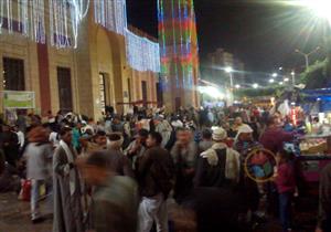 بالصور  - مريدو الدسوقي يحيون الليلة الختامية وسط الأمطار 