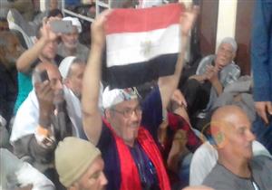 من الدقهلية إلى كفر الشيخ.. "السناط" بصورة السيسي وعلم مصر في مولد الدسوقي (صور)
