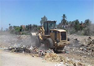 رفع 25 طن قمامة وتنفيذ 5 قرارات غلق في حملة بأكتوبر